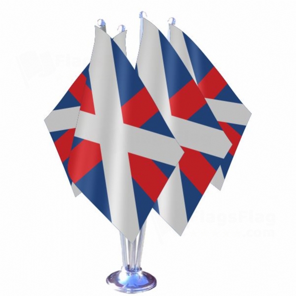 Georgian Navy Quadruple Table Flag