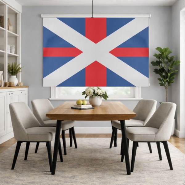 Georgian Navy Roller Blinds