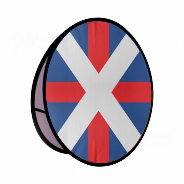 Georgian Navy Round Cloth Banner Display Stands