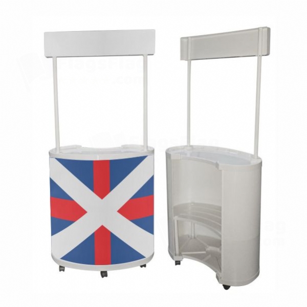 Georgian Navy Round Display Stand