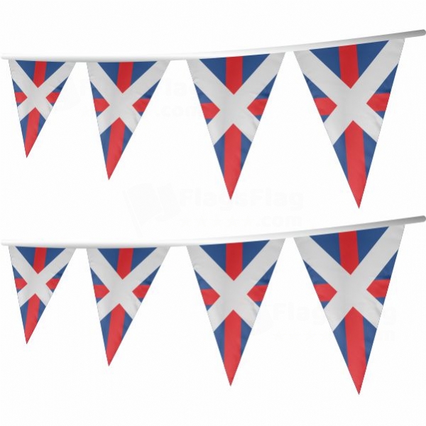 Georgian Navy Stringed Triangle Flag