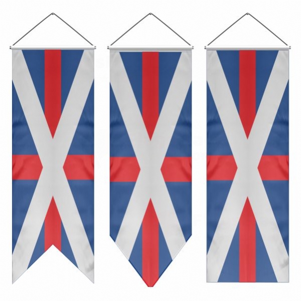 Georgian Navy Swallowtail Flags