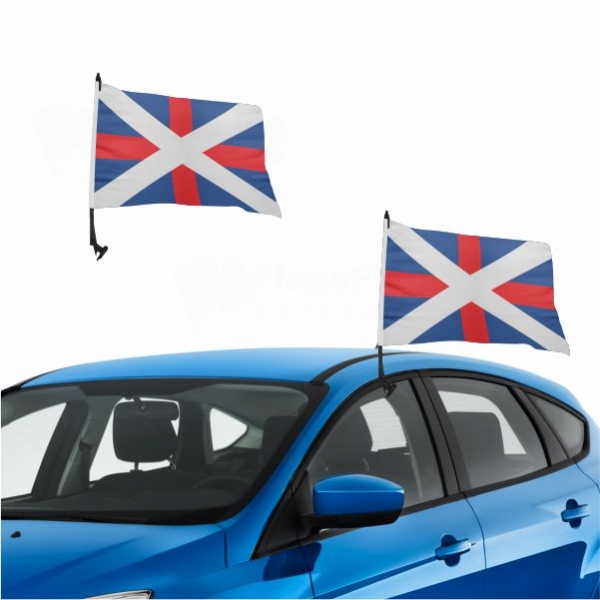 Georgian Navy Vehicle Convoy Flag