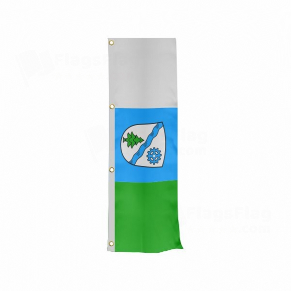 Geretsried Vertically Raised Flags