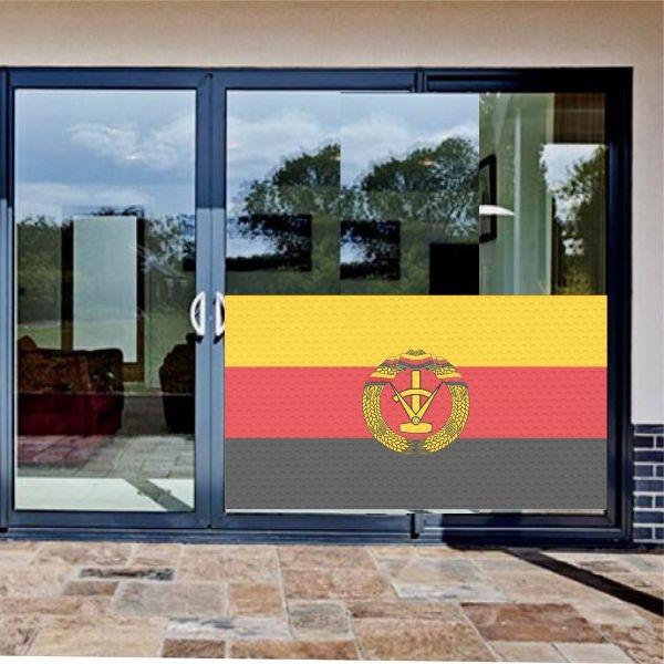 German Democratic Republic Glass Film German Democratic Republic One Way Vision Printing