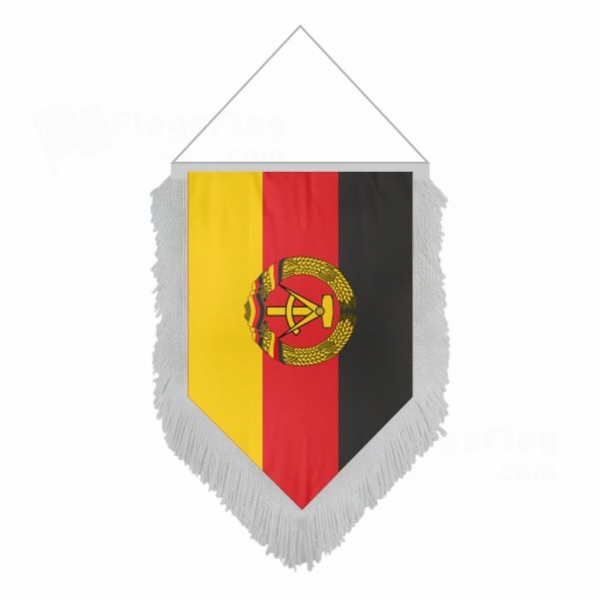 German Democratic Republic Pentagonal Flags