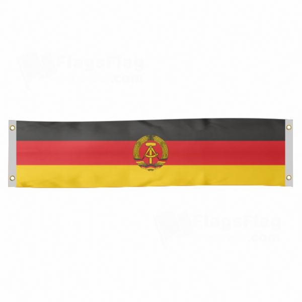 German Democratic Republic Poster Banner