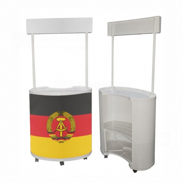 German Democratic Republic Round Display Stand