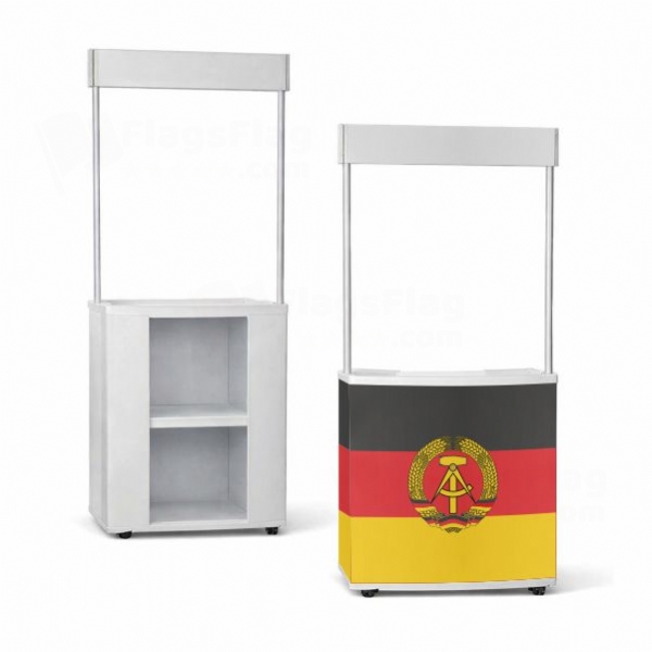 German Democratic Republic Square Promotion Stand