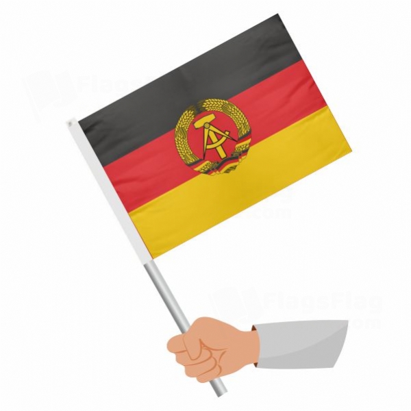 German Democratic Republic Stick Flag