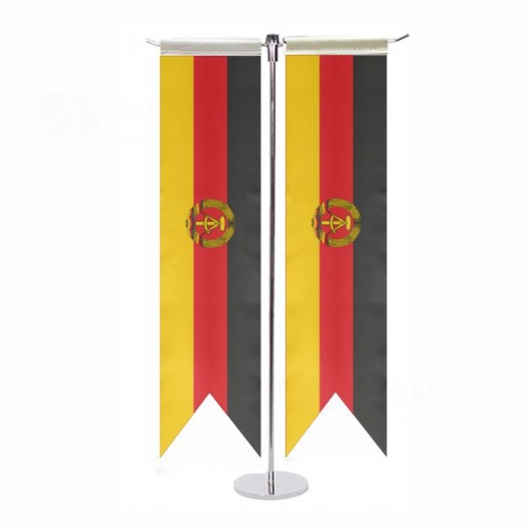 German Democratic Republic T Table Flags
