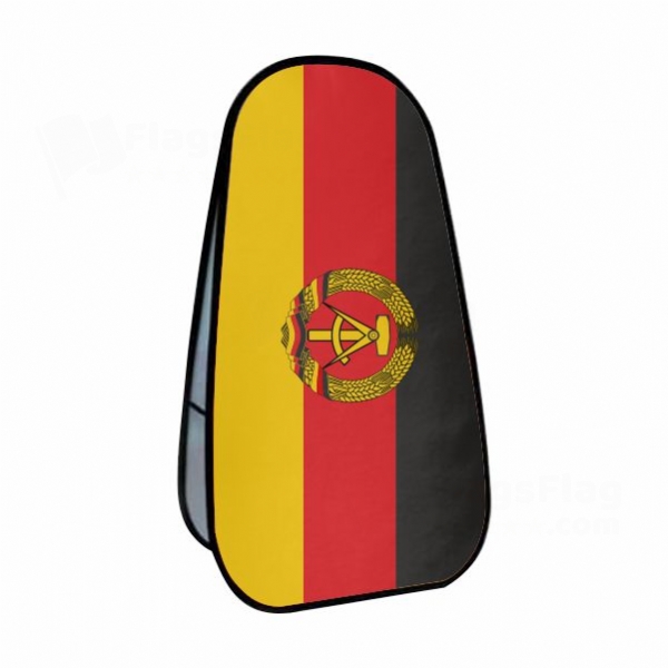 German Democratic Republic Vertical Cloth Banner Display Stands