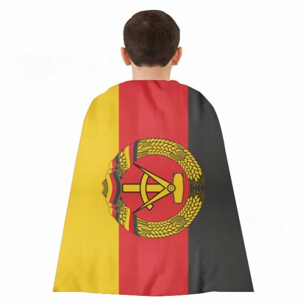 German Democratic Republic Woven Fabric Cloak Digital Printing