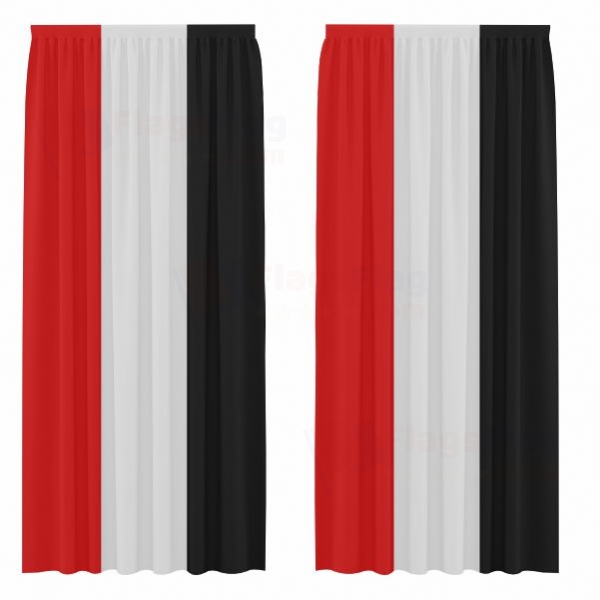 German Empire Digital Printed Curtains