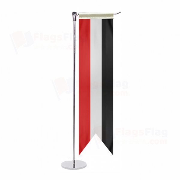 German Empire L Table Flag