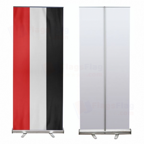 German Empire Roll Up Banner