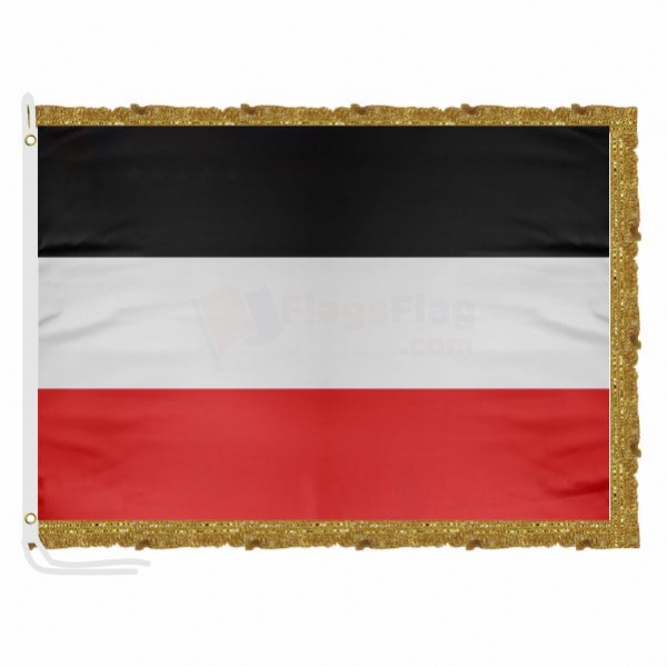 German Empire Satin Office Flag