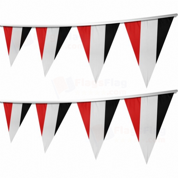 German Empire Stringed Triangle Flag