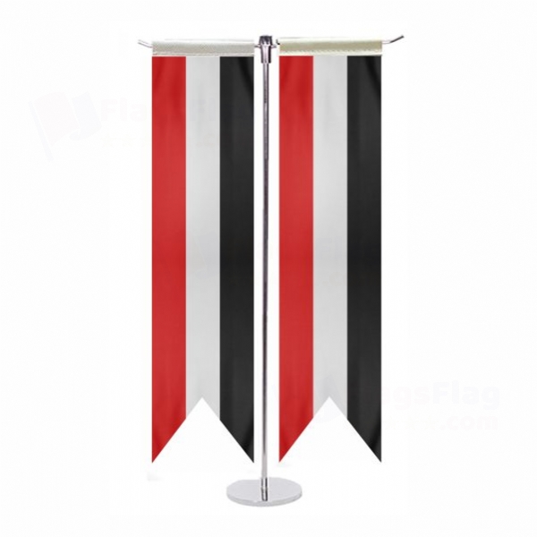 German Empire T Table Flags