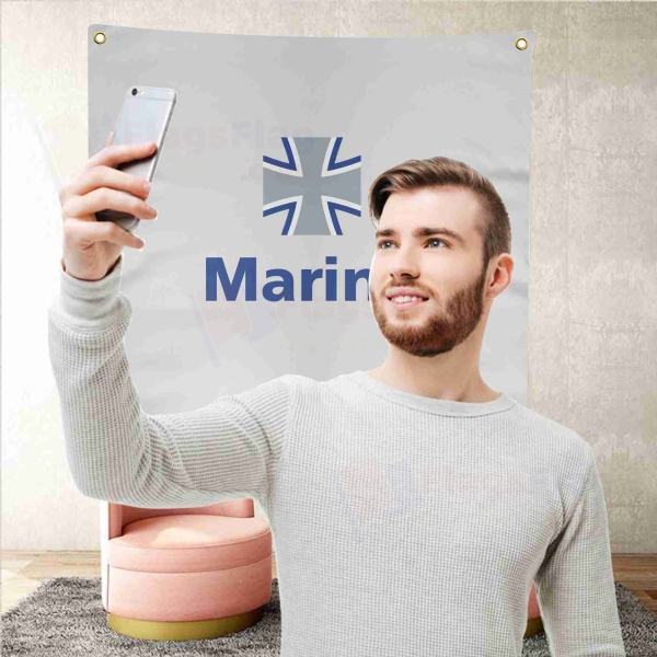 German Navy Background Selfie Shooting Landscapes