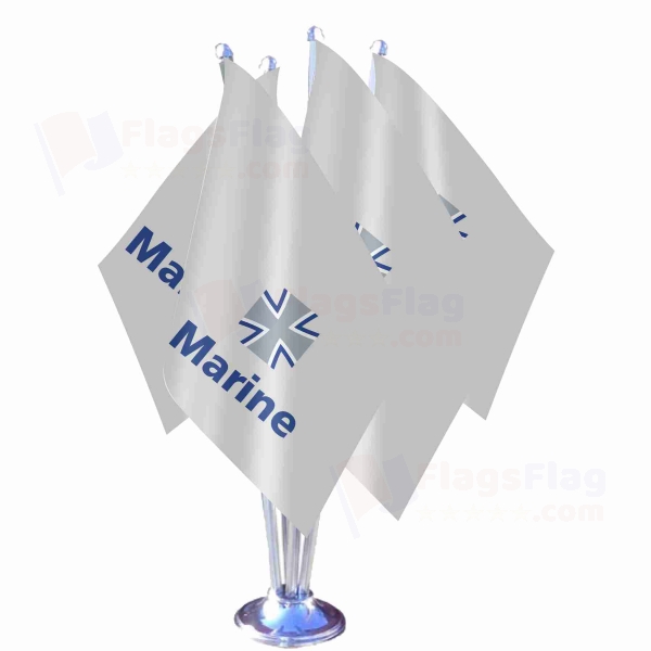 German Navy Quadruple Table Flag