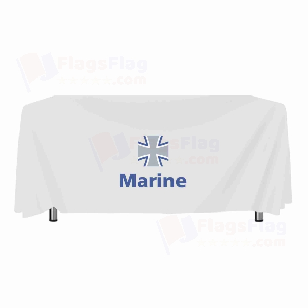 German Navy Tablecloth Models