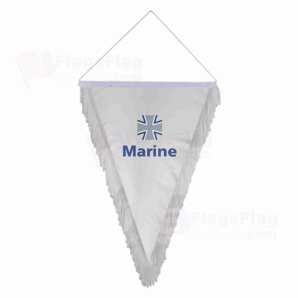 German Navy Triangle Fringed Streamers