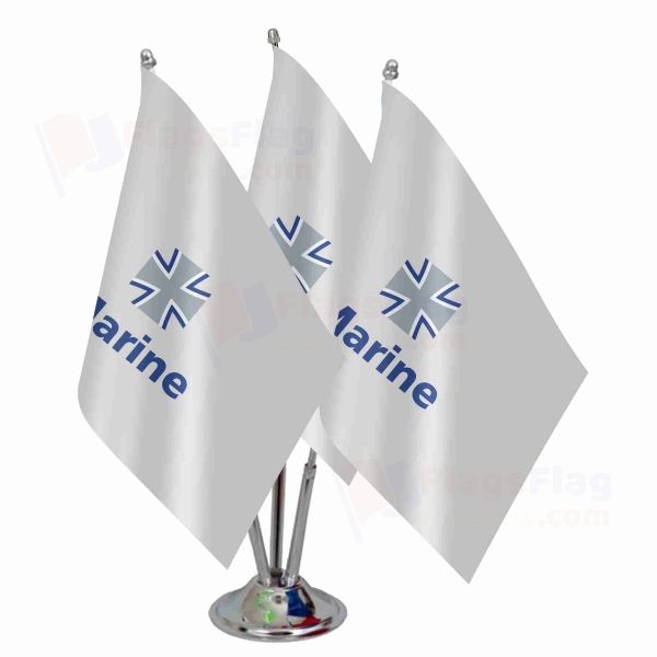 German Navy Triple Table Flag