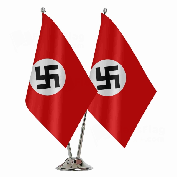 German Nsdap 2 Table Flags