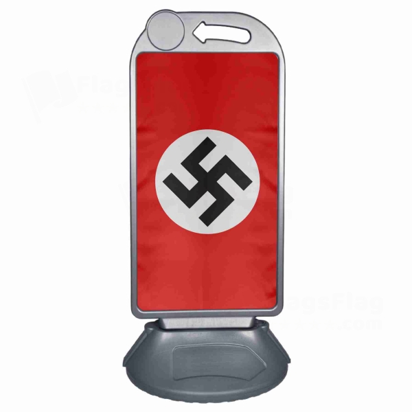 German Nsdap Large Plastic Parking Barge