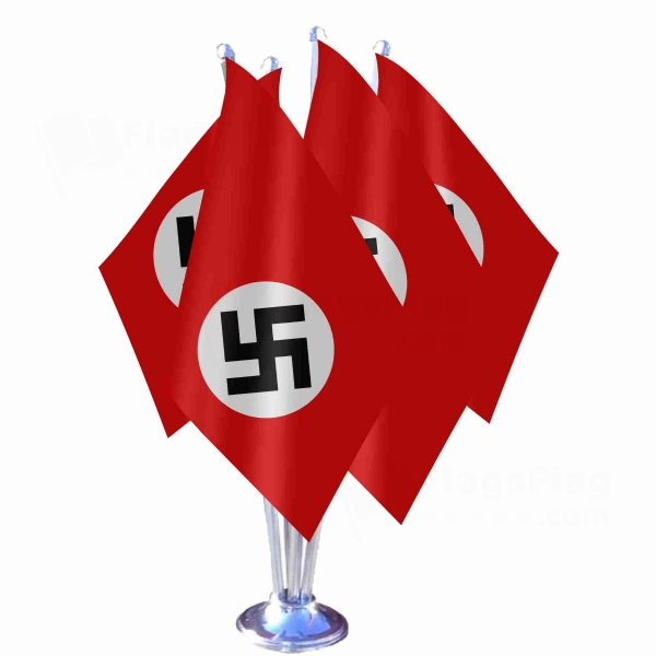 German Nsdap Quadruple Table Flag