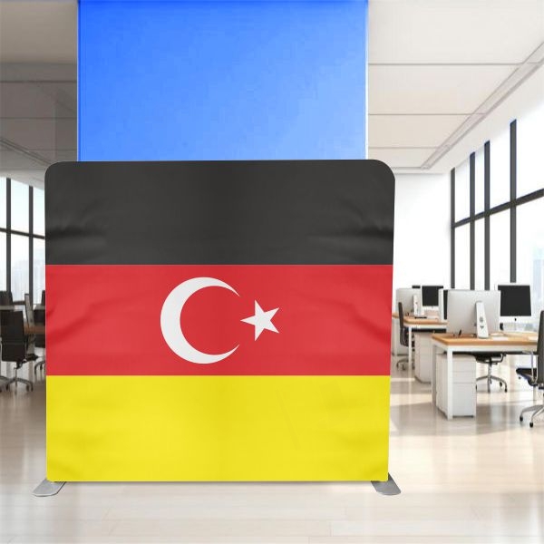German Turkish Background Stand Printing