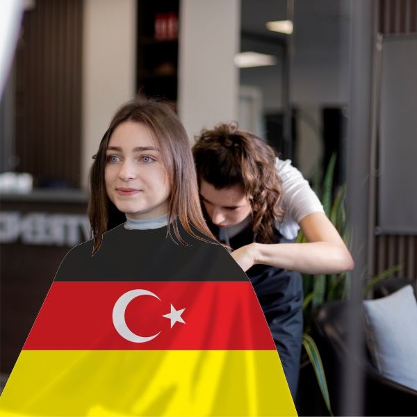 German Turkish Barber Apron