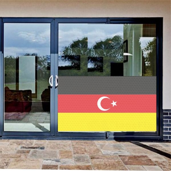 German Turkish Glass Film German Turkish One Way Vision Printing