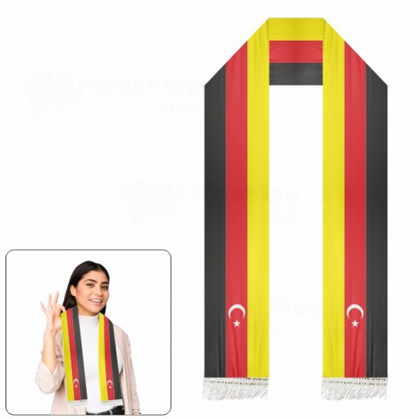 German Turkish Scarf Digital Printing