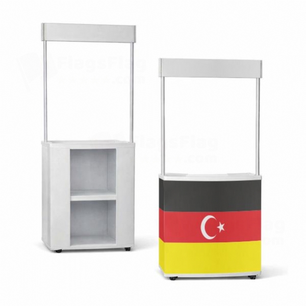 German Turkish Square Promotion Stand