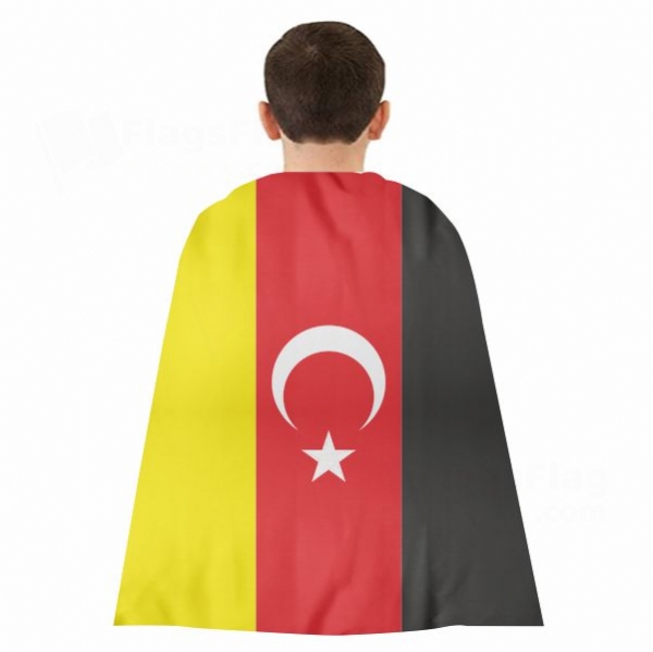 German Turkish Woven Fabric Cloak Digital Printing
