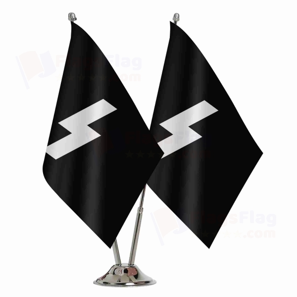 German Youth �n The Hitler Youth 2 Table Flags