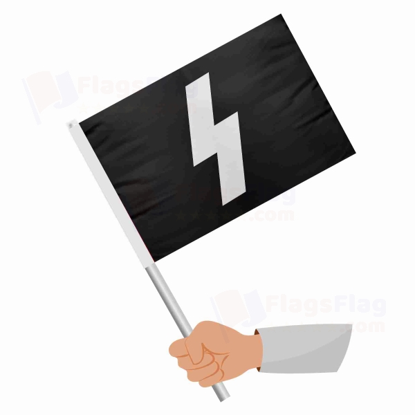 German Youth �n The Hitler Youth Stick Flag