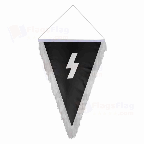German Youth �n The Hitler Youth Triangle Fringed Streamers