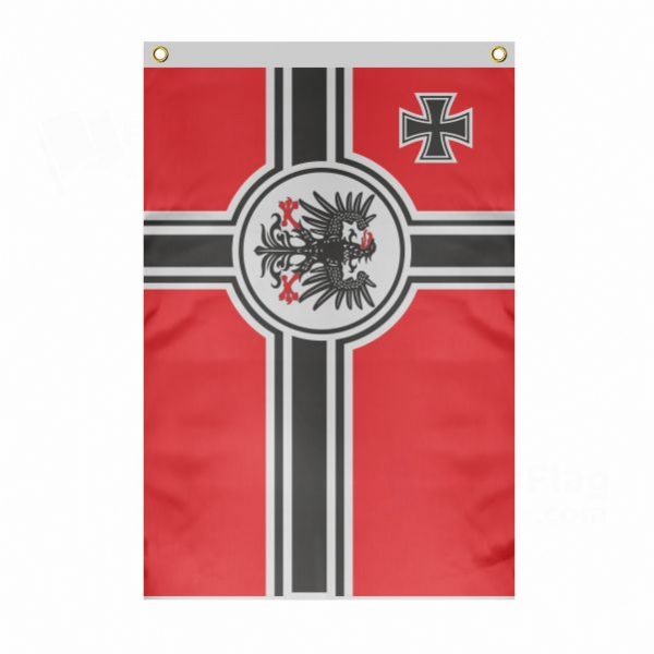 Germany Great Large Size Flag Hanging on Building