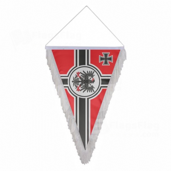 Germany Great Triangle Fringed Streamers