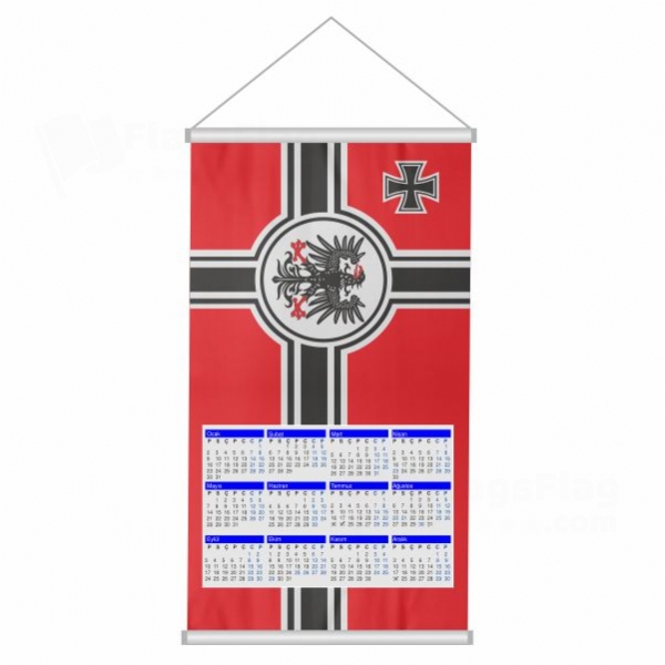 Germany Great Woven Fabric Digital Printing Calendar