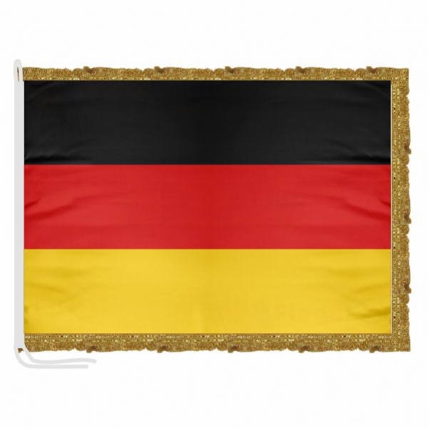 Germany Satin Office Flag