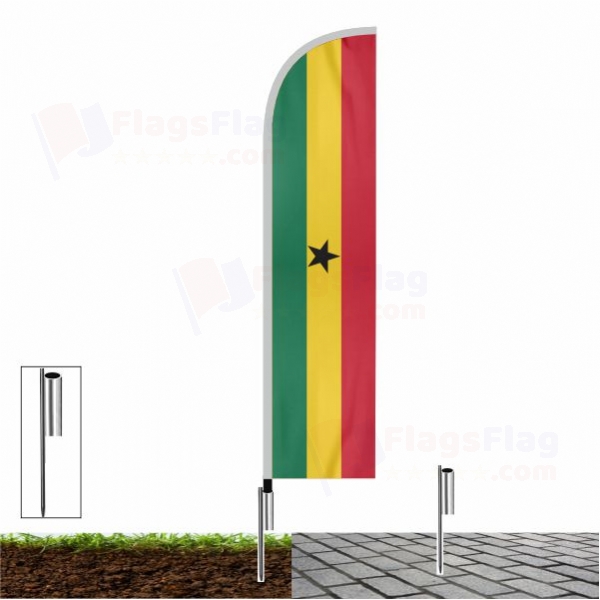 Ghana Beach Flags Ghana Sailing Flags