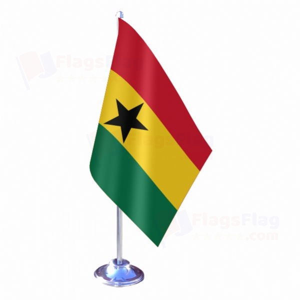 Ghana Single Table Flag