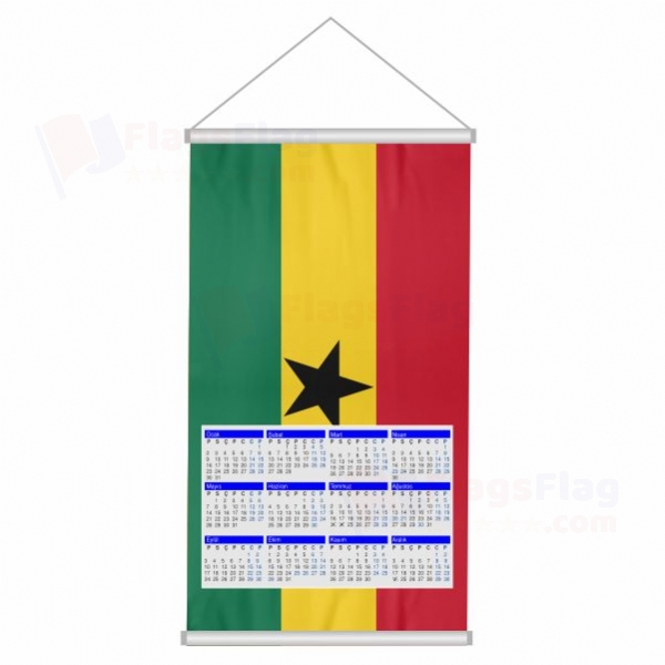 Ghana Woven Fabric Digital Printing Calendar