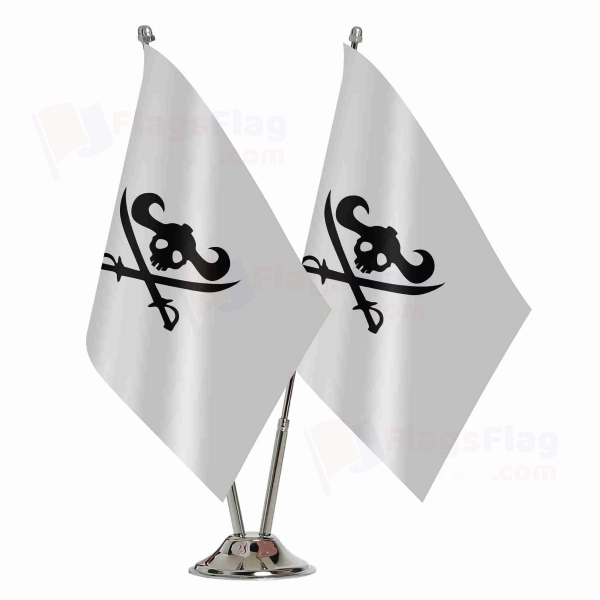 Giant Warrior Pirates 2 Table Flags