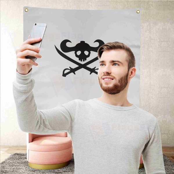 Giant Warrior Pirates Background Selfie Shooting Landscapes