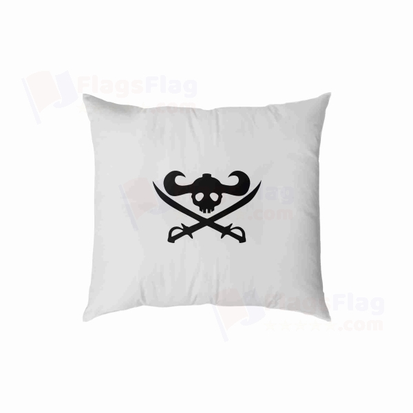 Giant Warrior Pirates Digital Printed Pillow Cover